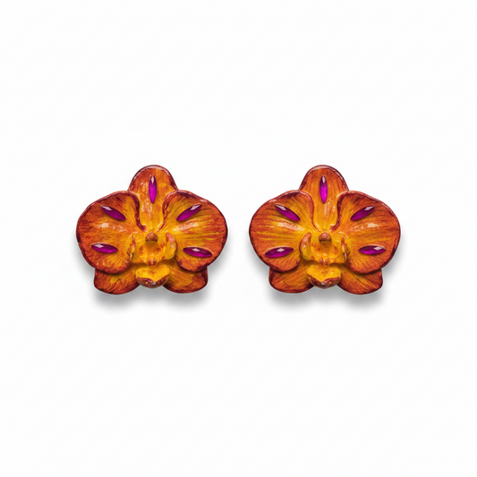 Brinco Orquídea